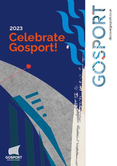 Gosport Celebrate Guide 2023 front cover