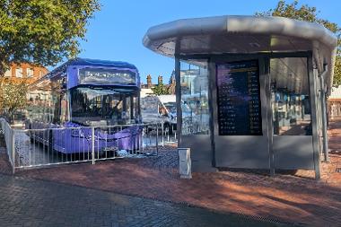 New bus interchange in Gosport town centre